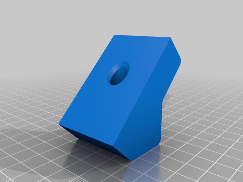 Solid Wood Screw Jig 45° 1" Offset