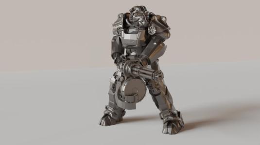 T-60 Power Armor (Optimized)