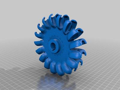Pelton wheel