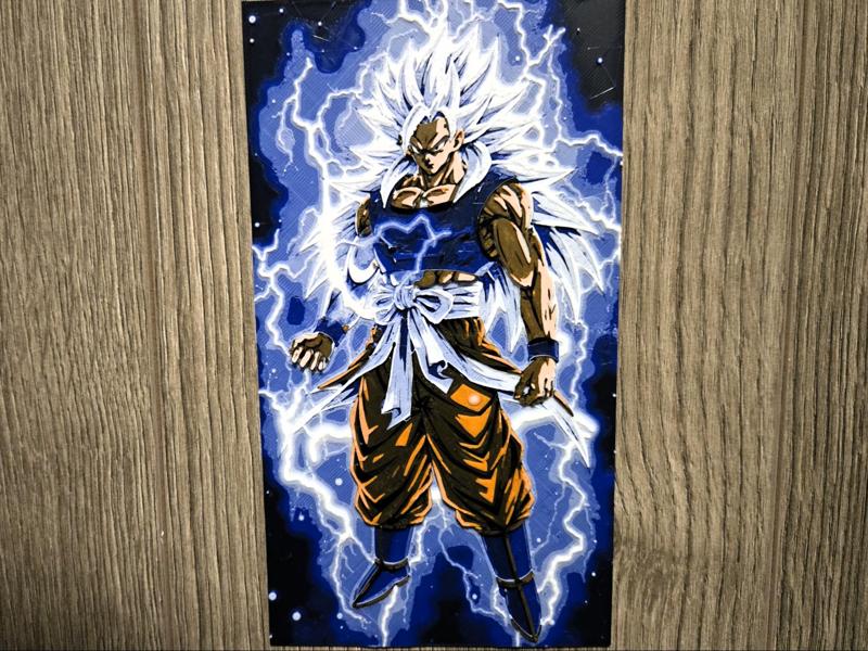 Mastered Ultra Instinct Goku - Masterful Hueforge