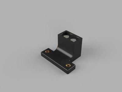 Flsun V400 Fysetc Portable input shaper mount.