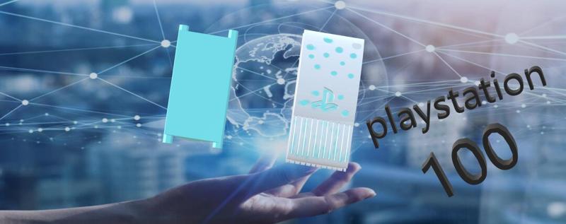 plastation 100+supporting case