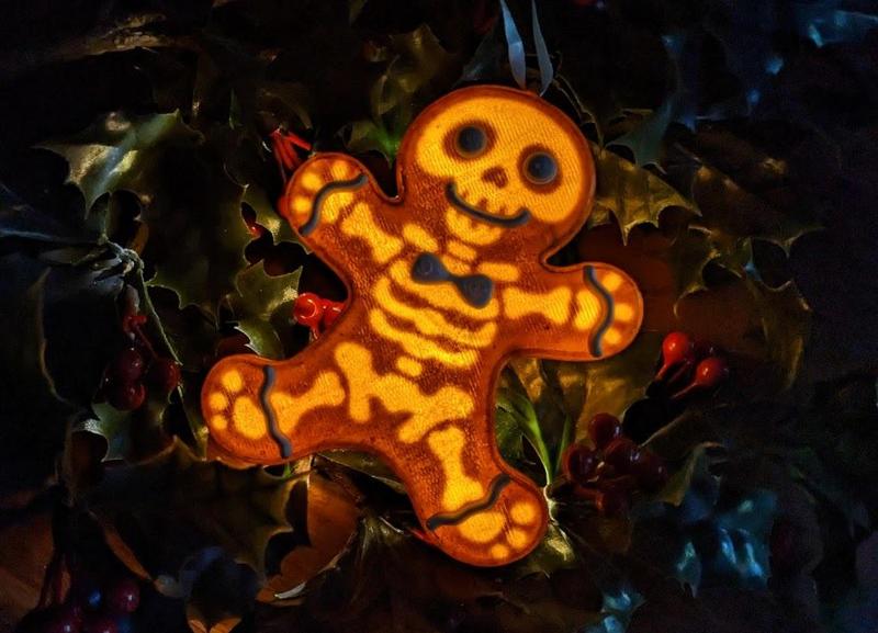 Spooky Gingerbread Man