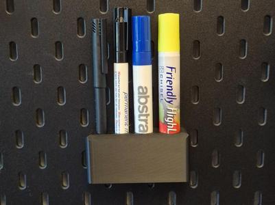 Pen/Marker Holder for IKEA Skådis (4 Sizes)