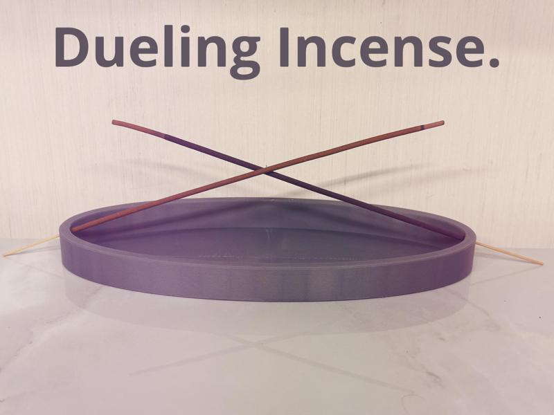 Dueling Incense. Two Full Size Sticks. Fits Mini!