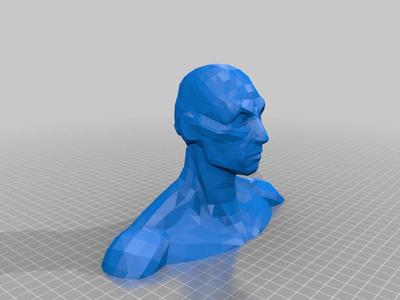 Arizen Bust from Hellpoint