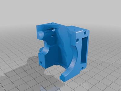 FlSun SR Mount for Orbiter V2 Extruder and Revo Six Hotend