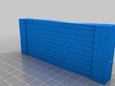 Wooden Wall (VMT/Vase Mode terrain)