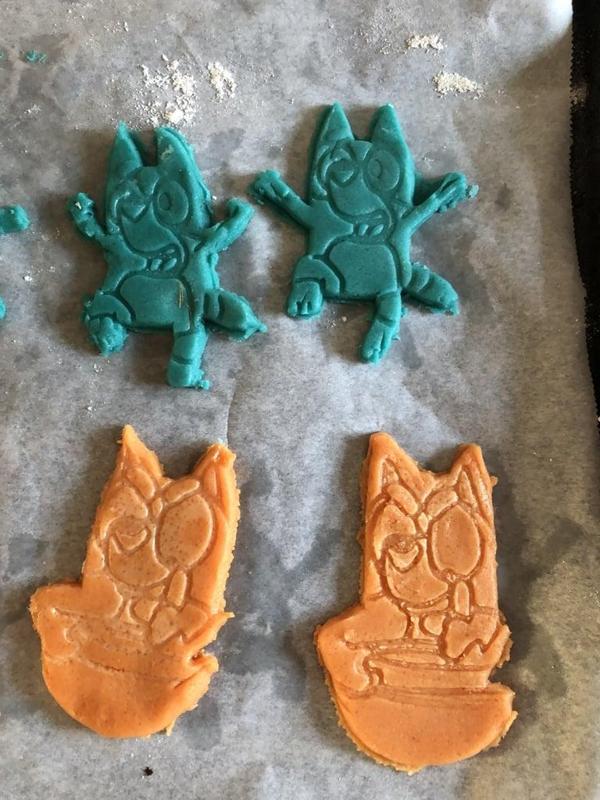 Bluey and Bingo Cookie Cutter Clay Cutter