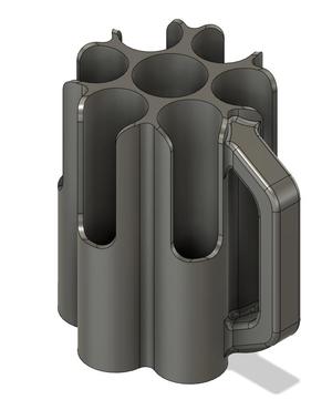 Fishing rod holder that's actually printable