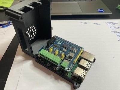 Raspberry PI DIN + Waveshare CAN Hat (B)