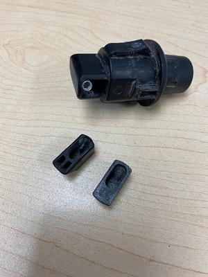 Jeep TJ center console latch piece