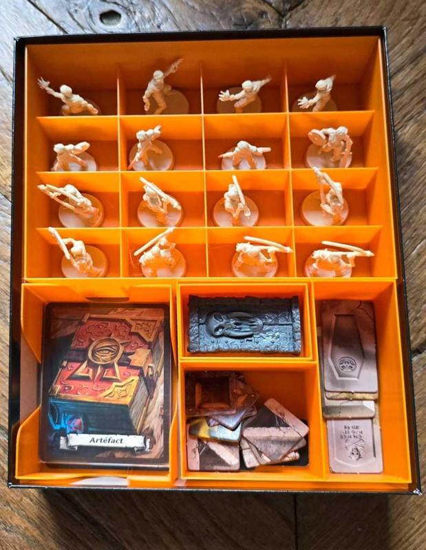 HEROQUEST INSERT BOX ORGANIZER le retour du seigneur sorcier