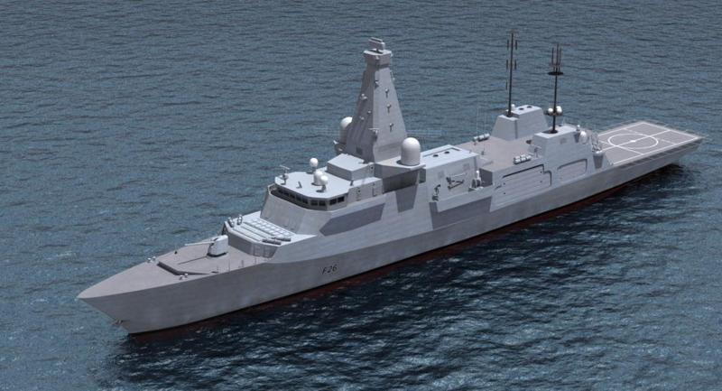Royal Navy Type 26 City Class Frigate