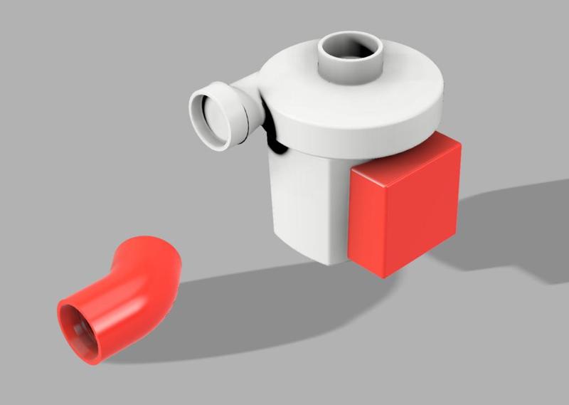 CPAP Blower system for 3D printer