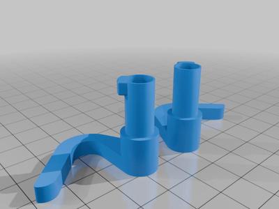 Haken für Schrankschloss Riegel - closet lock hook