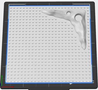 Crater Plate 25 x 25