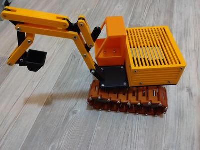 Real excavator improved