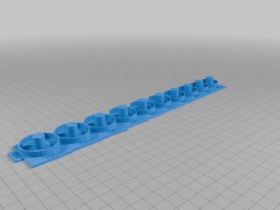 432 Husky Socket Holder Parametric (Expanded)