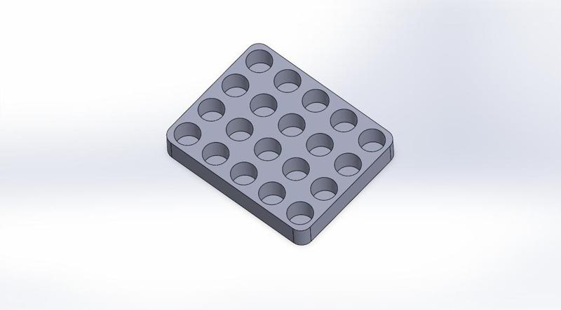 20mL Glass Scintillation Vial Holder