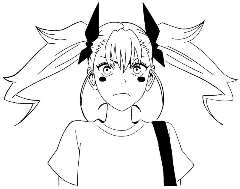 Kikoru Shinomiya stencil