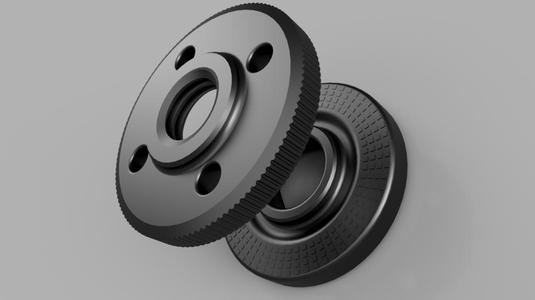 Гайка и упорный фланец для УШМ.