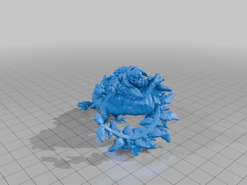 Monster Hunter miniature - Guardian Arkveld