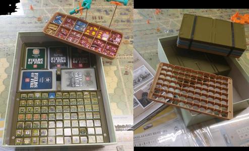 Storage trays for GMT's Fields of Fire