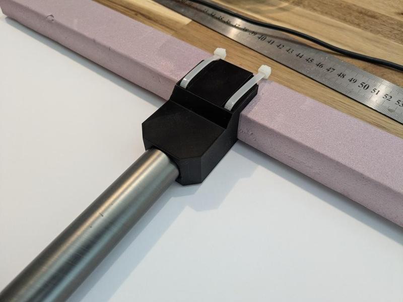 Protest Sign 1 Inch Round to Board Adapter