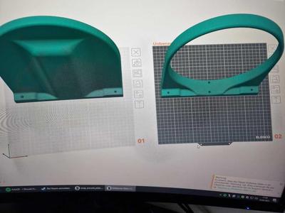 Mülleimerhalterung für Küche / Trash can holder for kitchen