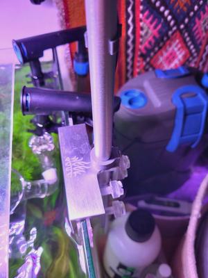 Week aqua D1 rod height securing ring