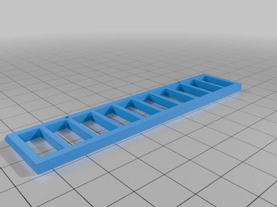 1/40 scale KD Perkasa stabiliser fin