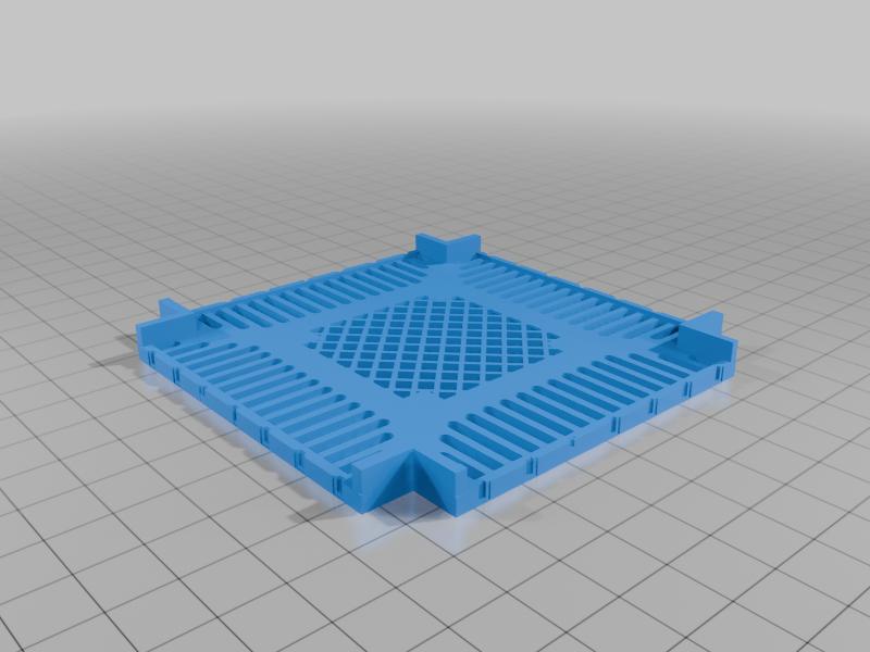 Boarding actions multi level inlay floor