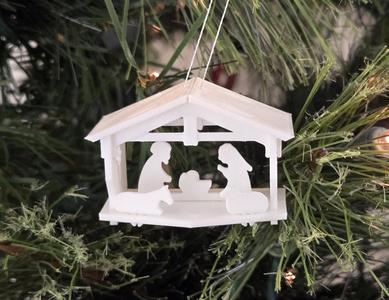 Nativity Scene Kit Card remixed with Jesus