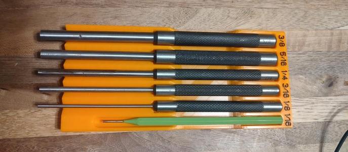 Harbor Freight Pin Punch Set Holder