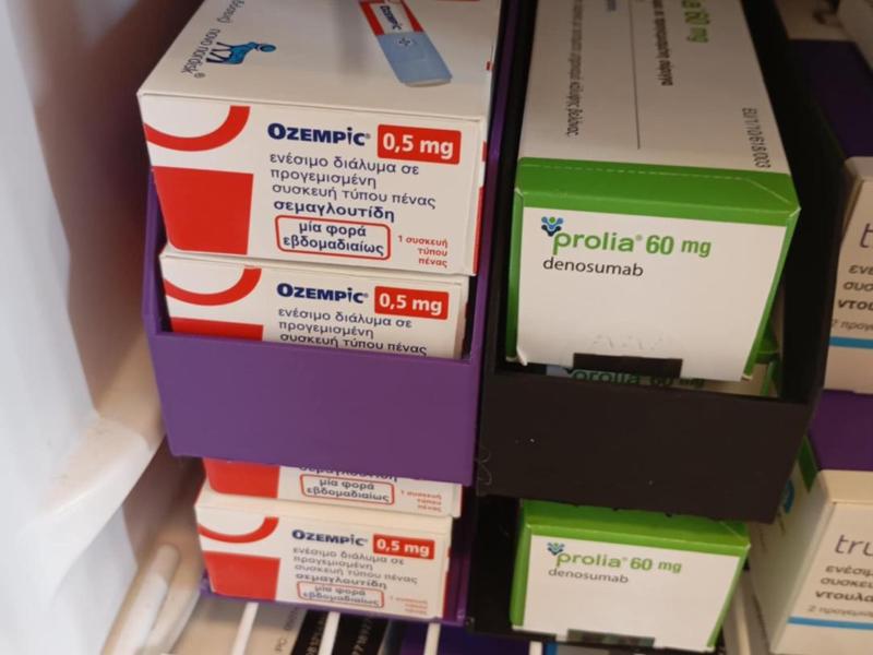 Dispenser box for Ozempic and Tresiba