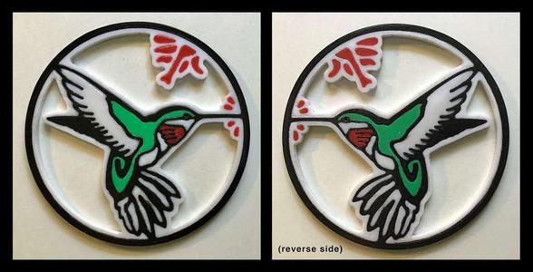 Hummingbird decoration