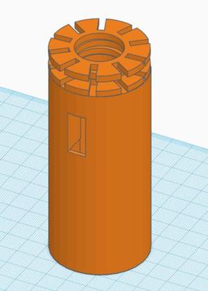 Slider for parasol 10 ribs/baleens