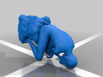 female the thinker (remixed)