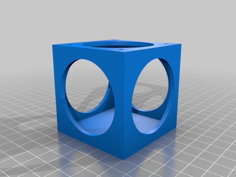 50mm 4 speaker port  box