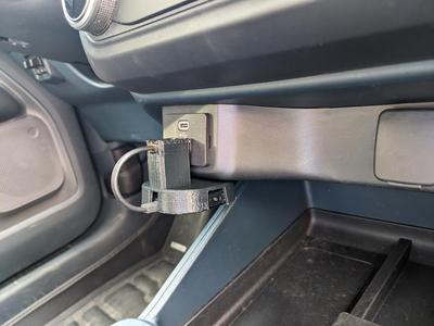 Mount for Motorola MA1 in Ford Maverick