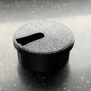 Cable feed trough desk 40
