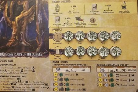 Towering Roots Of The Jungle Presence Token Spirit Island Nature Incarnate