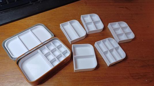 Altoid tin inserts