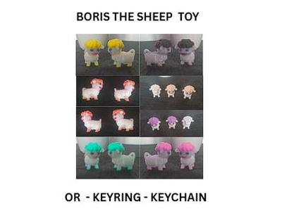 BORIS THE SHEEP  - KEYRING - KEYCHAIN 