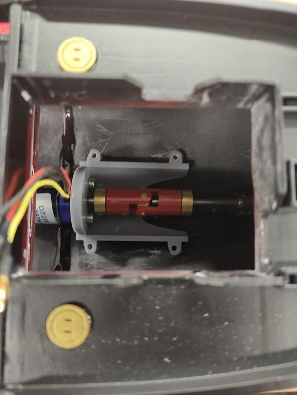 D2225 Motor Mount for Clyde Puffer