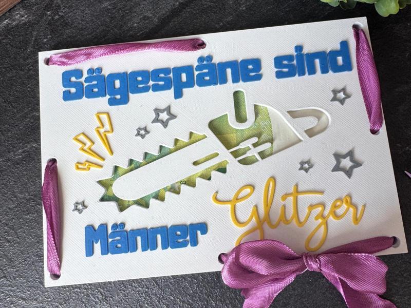 Money Gift Men Glitter