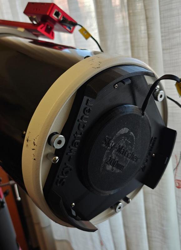 Skywatcher 200PDS Stand, fan and rear cover