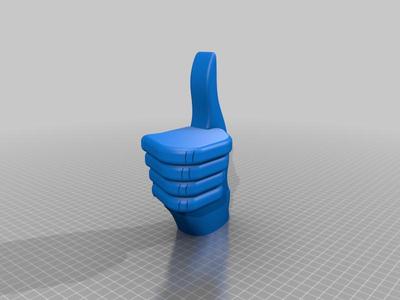 Golden Thumbs Up Trophy