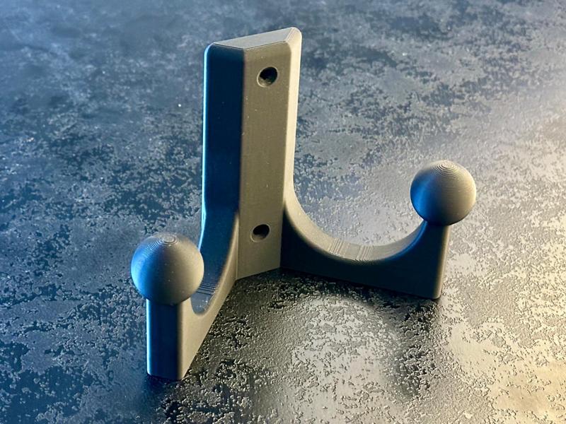 Shoe rack wall mount hook